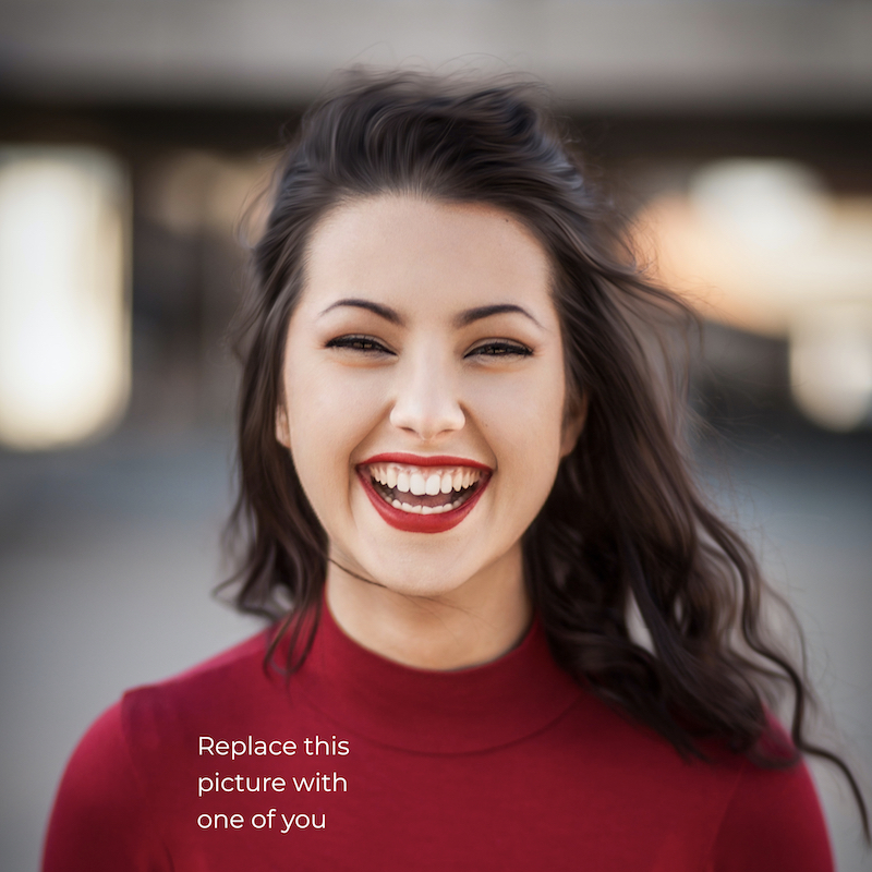 Sample profile picture