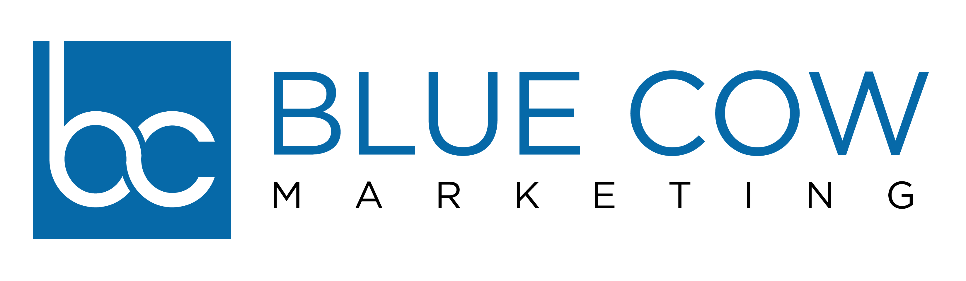 Blue Cow Marketing Logo