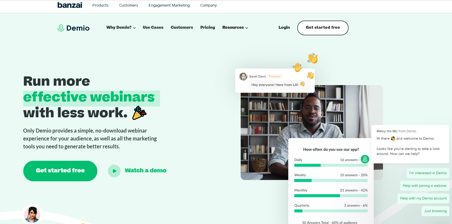Demio HomePage