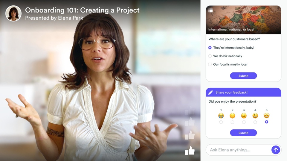 eWebinar webinar room screenshot
