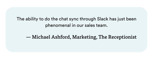 Michael Ashford-Marketing-The Receptionist