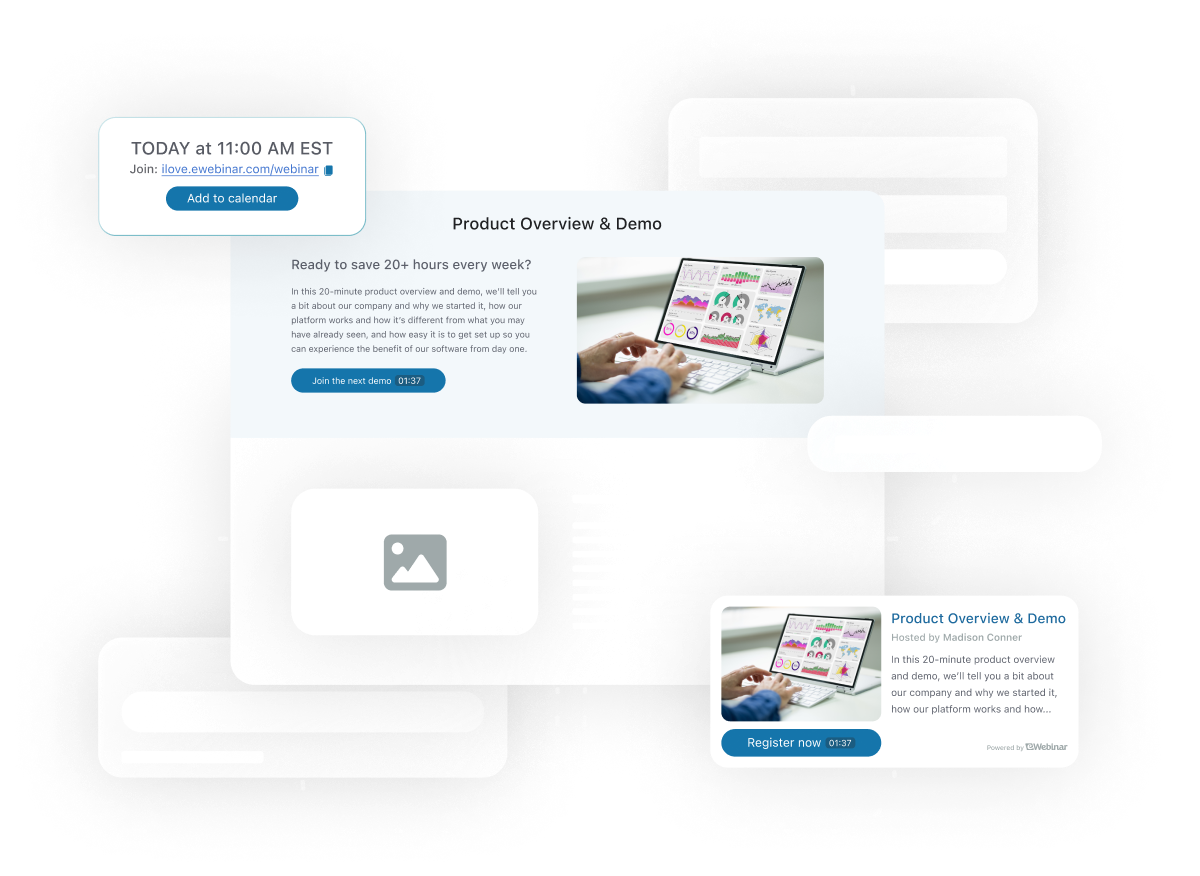 Registration Feature Detail Page eWebinar